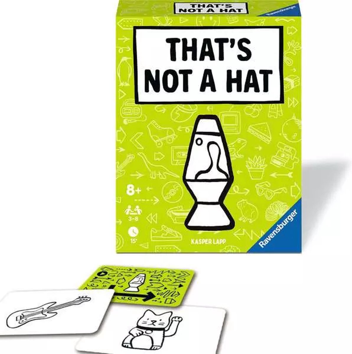 Ravensburger – That’s Not a Hat - Pop Culture | Bluffend Geheugenspel met Iconische Voorwerpen