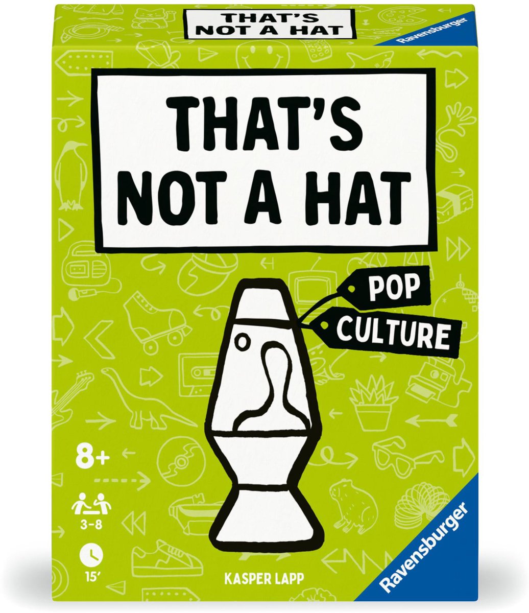 Ravensburger – That’s Not a Hat - Pop Culture | Bluffend Geheugenspel met Iconische Voorwerpen