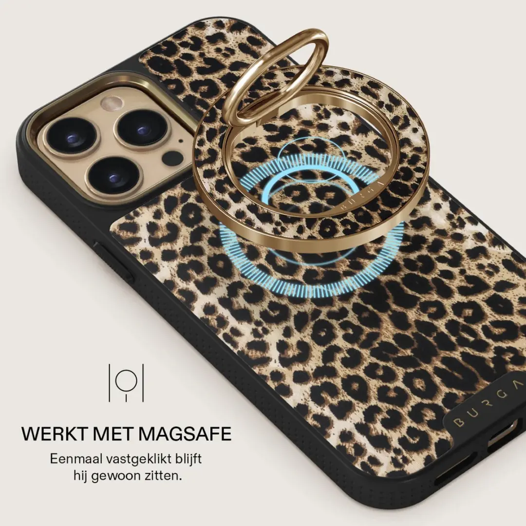 Burga MagSafe Ring Holder Goud - Apple iPhone