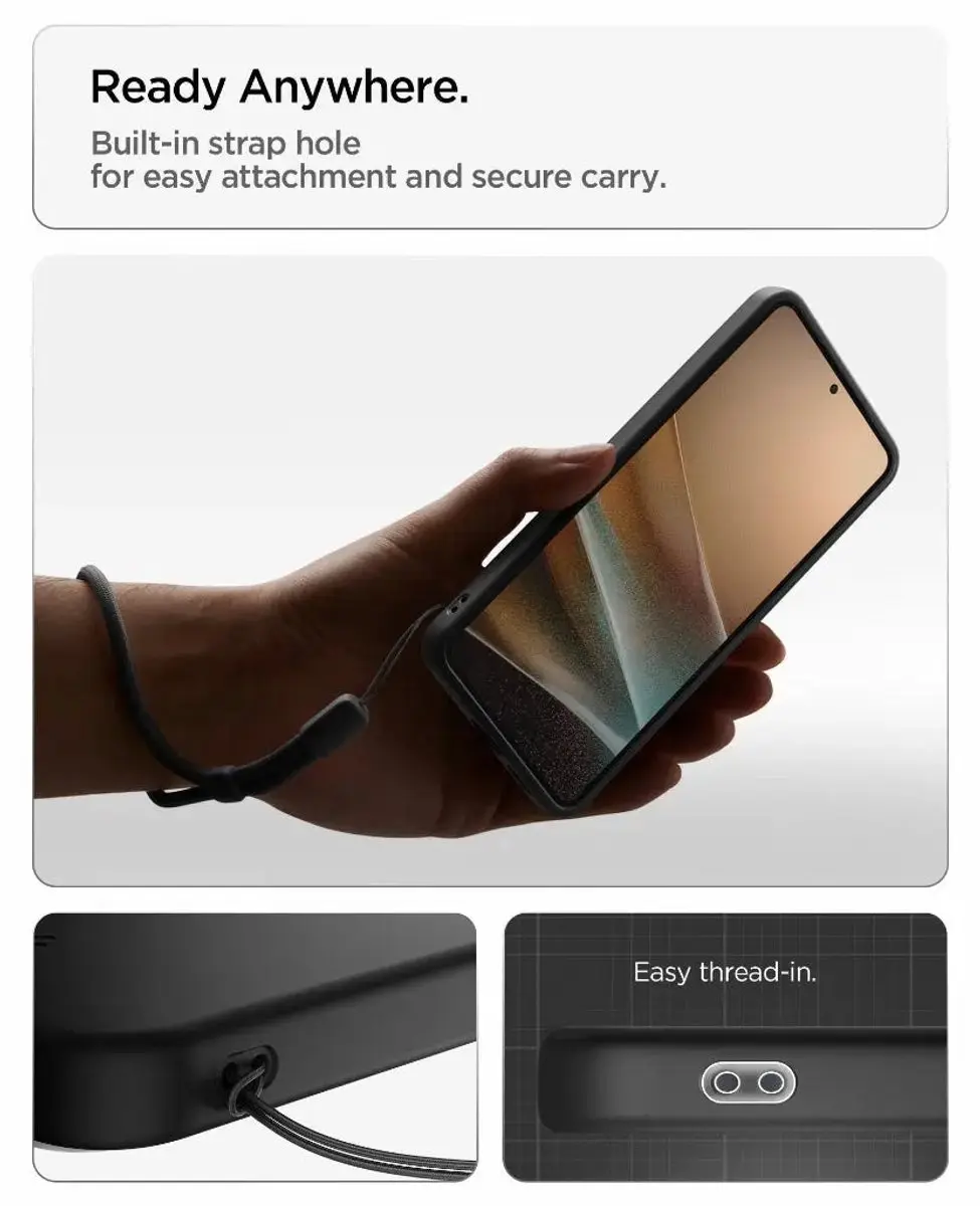 Spigen Thin Fit ACS11396 Hoes - Samsung Galaxy S26 - Zwart - afbeelding 6 van 6