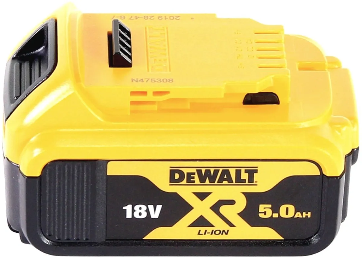 DeWalt DCS 355 NT Accu-Oscillator Multitool 18V - 5,0Ah - 9 Stuks - afbeelding 3 van 5