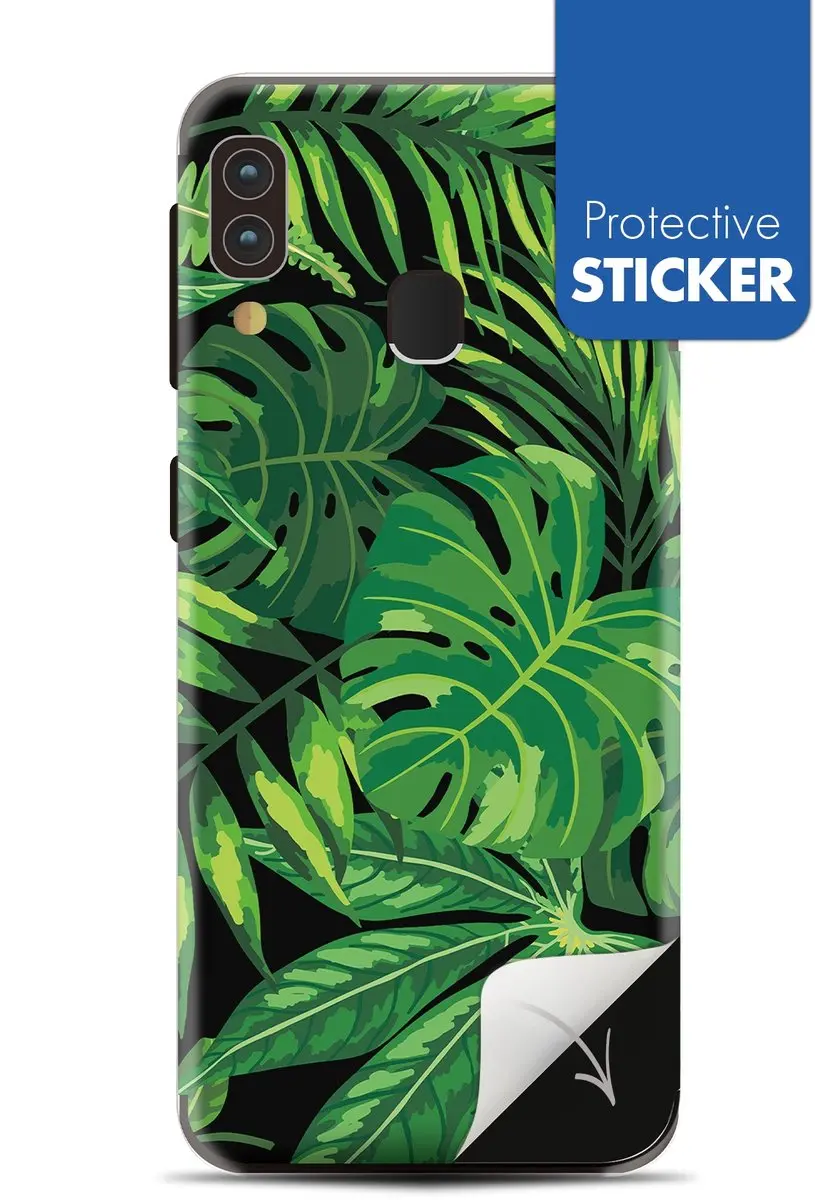 My Style PhoneSkin Samsung Galaxy A20e Jungle Fever - Groen