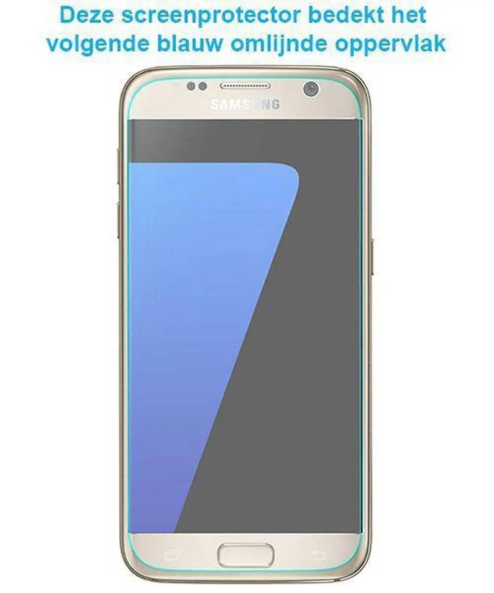 ZAGG InvisibleShield Tempered Glass Screenprotector Samsung Galaxy S7