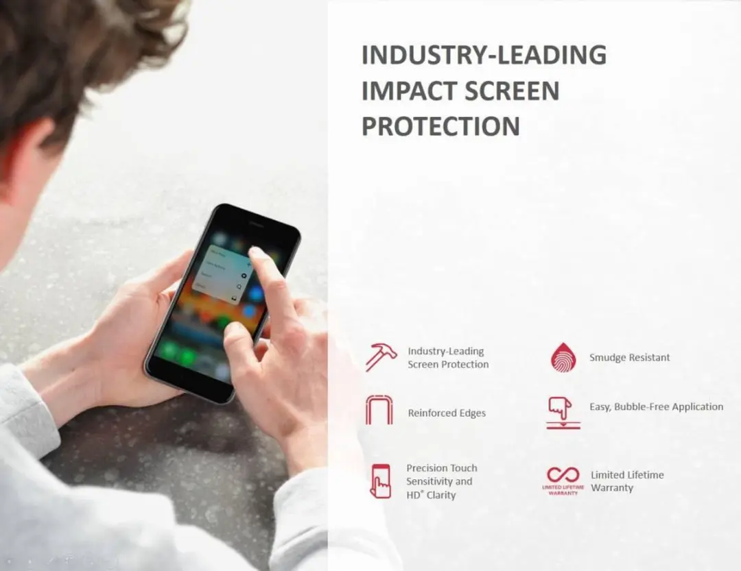 ZAGG InvisibleShield Tempered Glass Screenprotector Samsung Galaxy S7