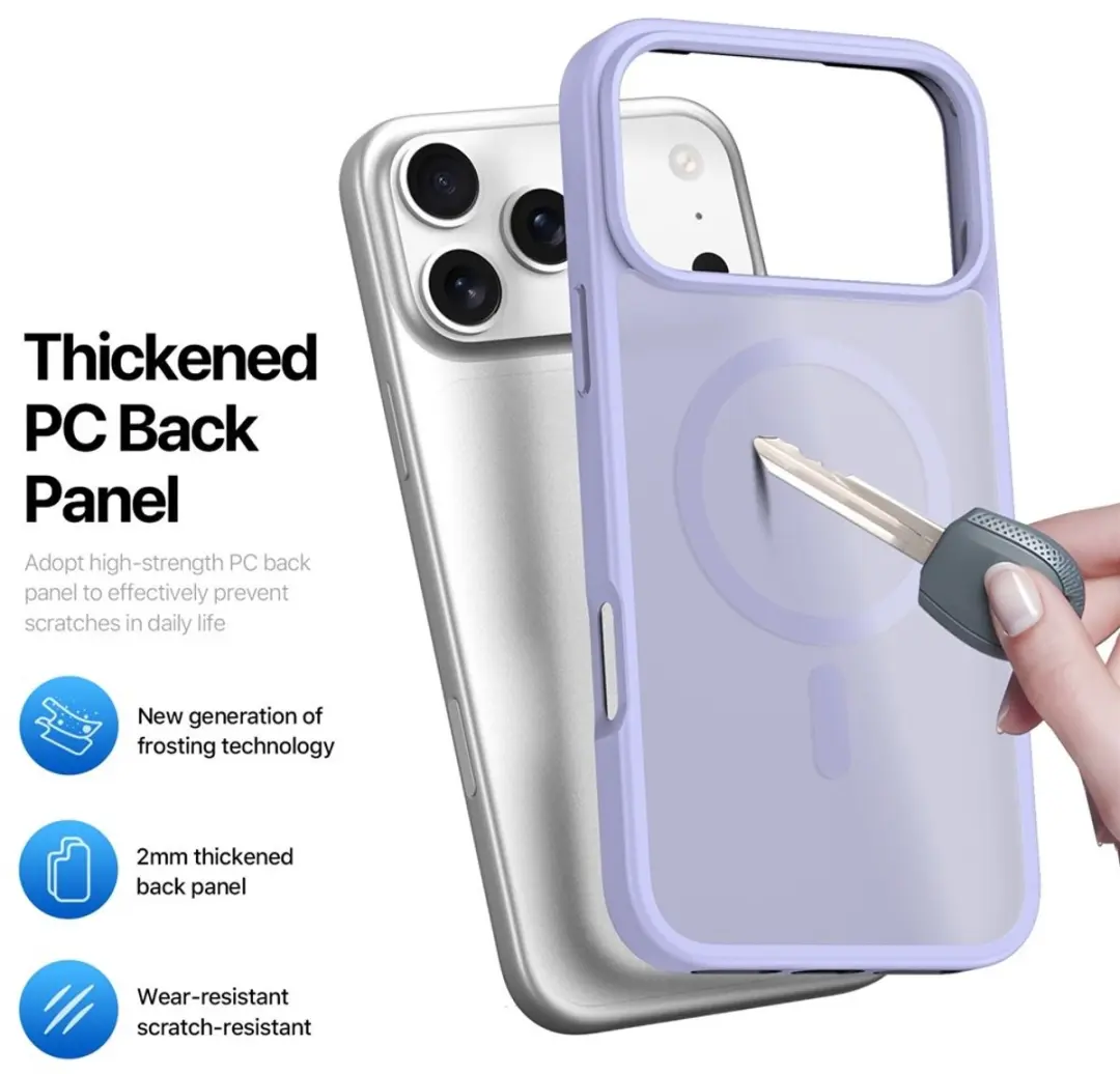 Dux Ducis Yind iPhone 17 Pro Max Hoesje - Magnetisch - Lila