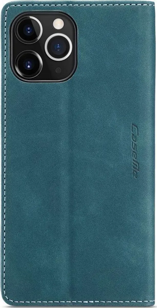 Caseme 013 Bookcase Telefoonhoesje - iPhone 12 Pro Max - Blauw