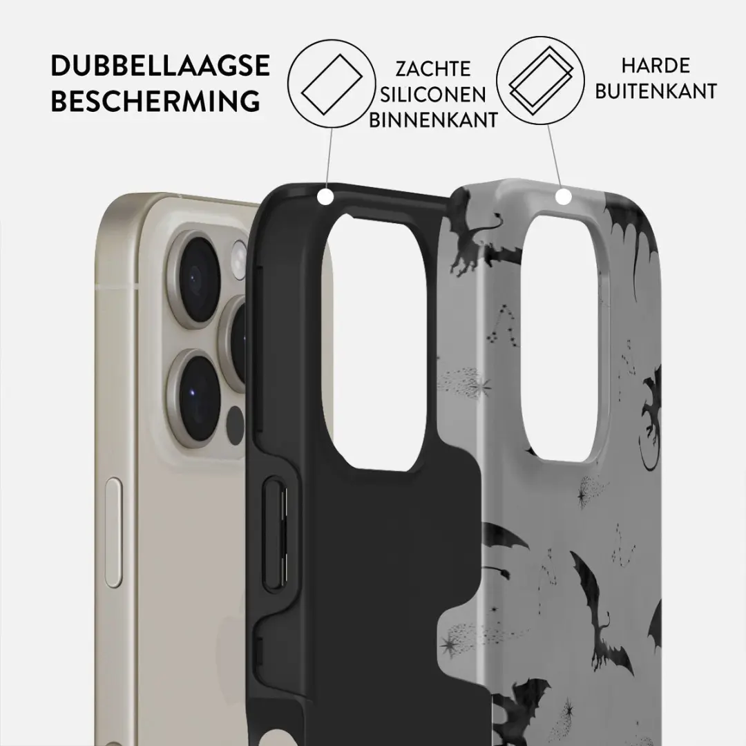 Burga Tough MagSafe Hoesje iPhone 16 Pro - Draco