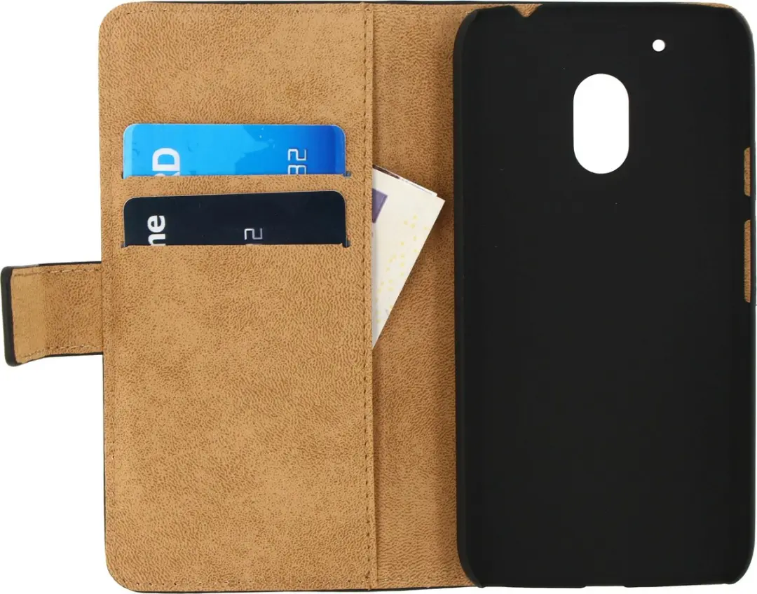 Mobilize Classic Wallet Bookcase Motorola Moto G4 Play - Zwart