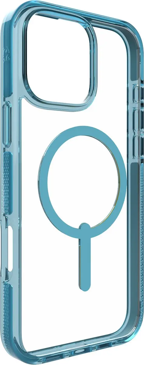 ZAGG Santa Cruz Snap Mag Hoesje 702315061 - iPhone 16 Pro Max - Retro Blue