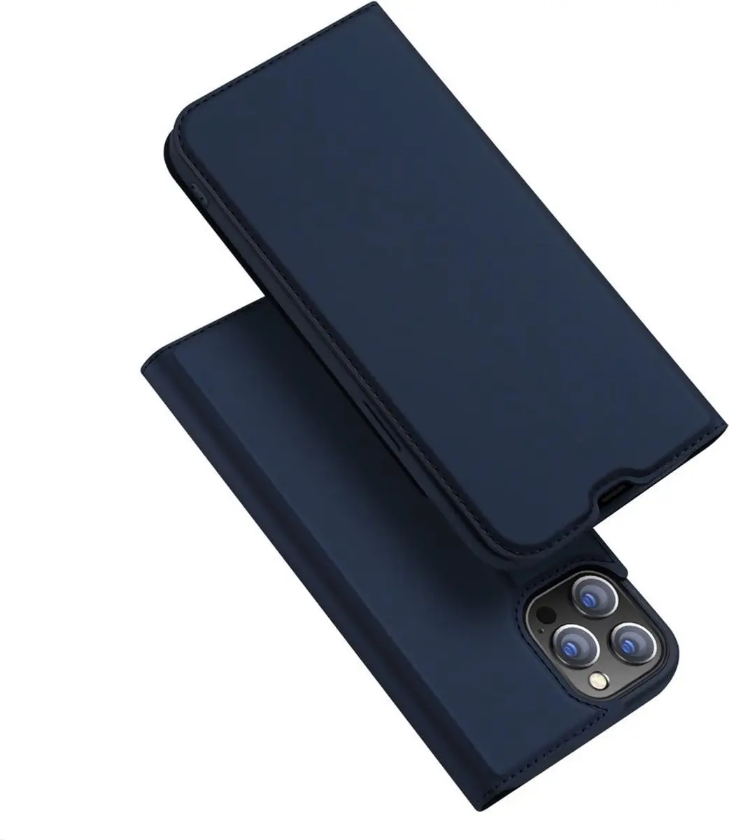Dux Ducis Wallet Case Slimline iPhone 13 Pro IP13P-08 - Donkerblauw