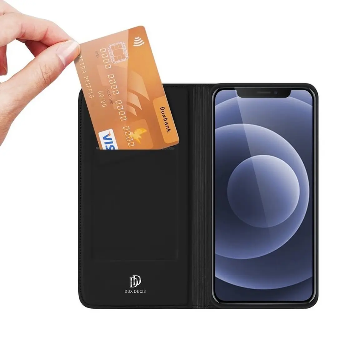Dux Ducis Wallet Case Slimline iPhone 13 Pro IP13P-08 - Donkerblauw