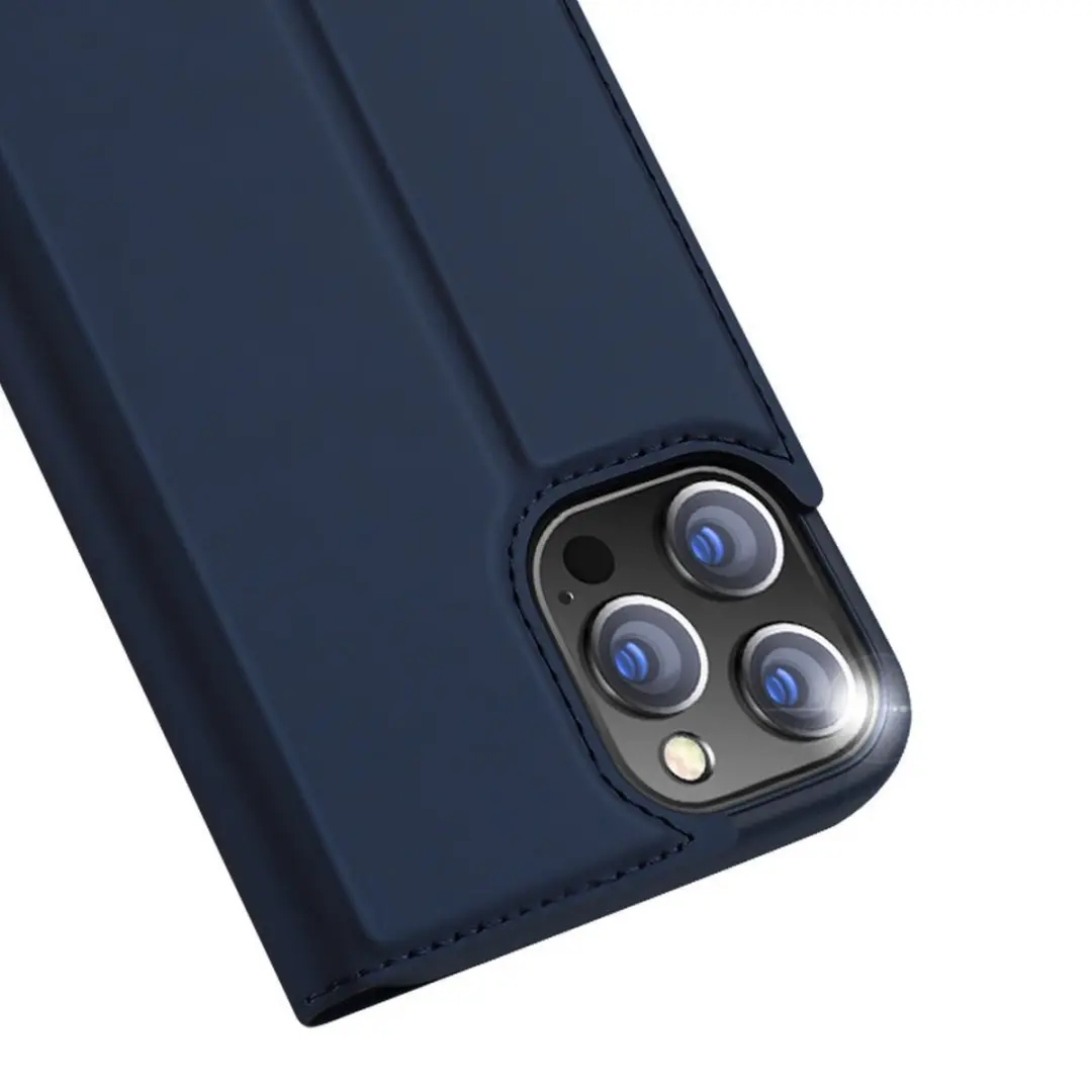 Dux Ducis Wallet Case Slimline iPhone 13 Pro IP13P-08 - Donkerblauw