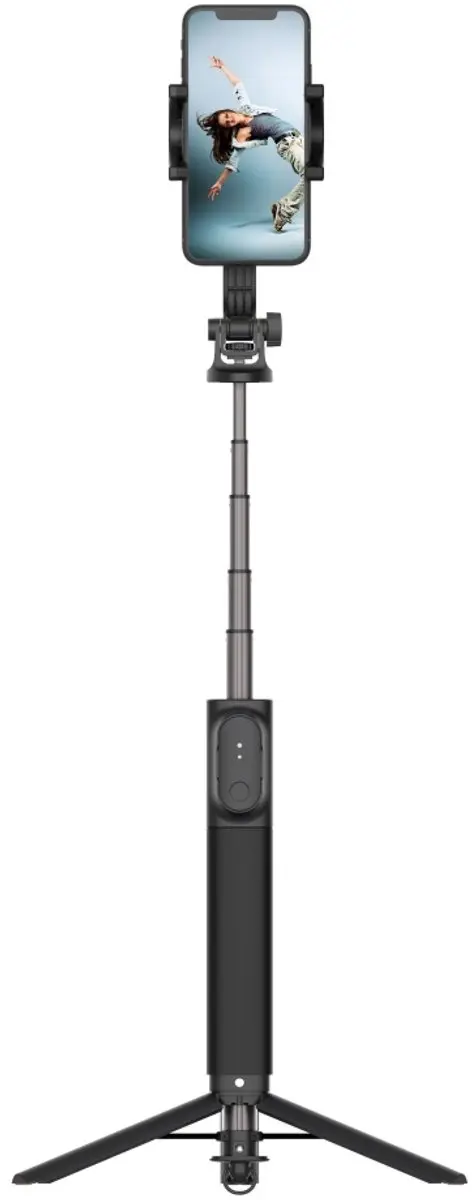 Fixed Snap XL Selfiestick & Statief - 113cm - Zwart