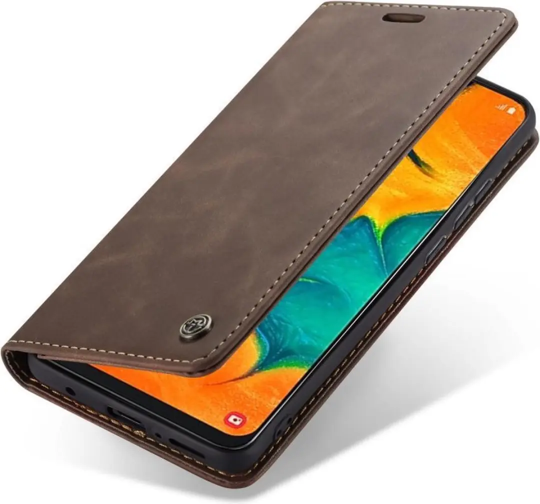 Caseme Book Case Samsung Galaxy A40 - Donkerbruin