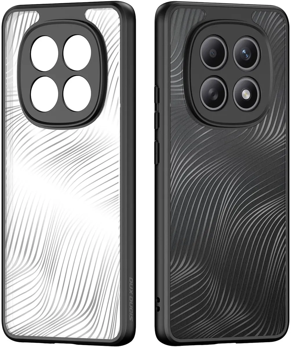 Dux Ducis Aimo Series Hoesje - Xiaomi Redmi Note 15/Poco M8 - Zwart