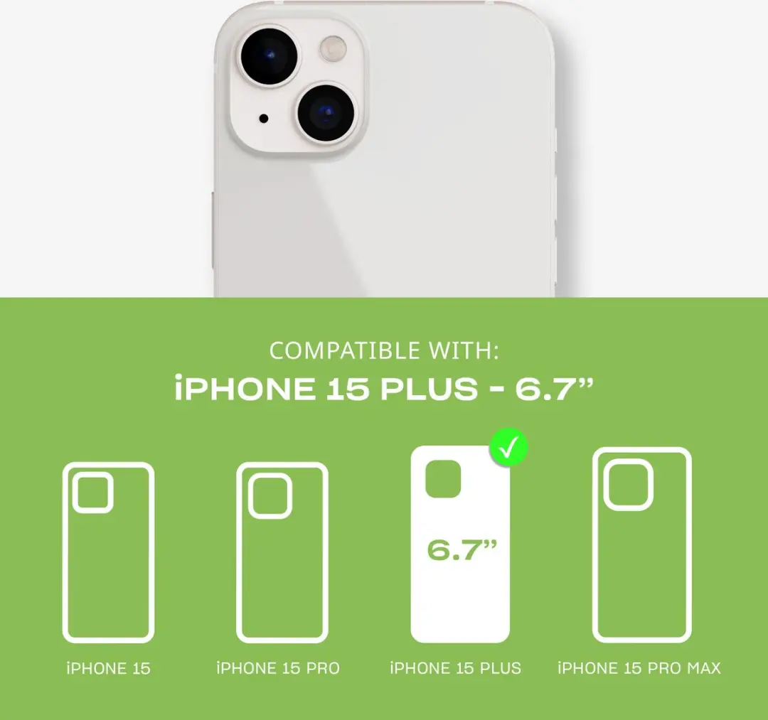 Tech21 Evo Clear iPhone 15 Plus Hoesje - 3,6m Valbestendig - MagSafe