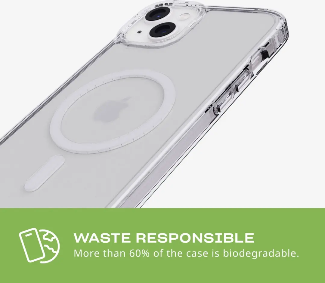 Tech21 Evo Clear iPhone 15 Plus Hoesje - 3,6m Valbestendig - MagSafe