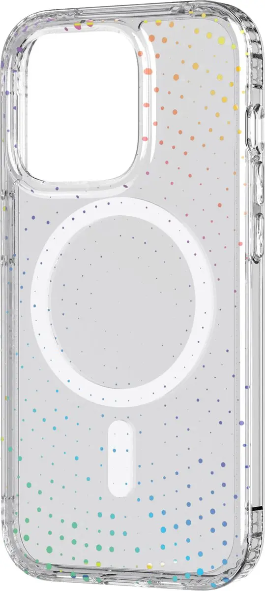 Tech21 Evo Sparkle iPhone 14 Pro Hoesje - T21-9702 - Holografisch Glitter