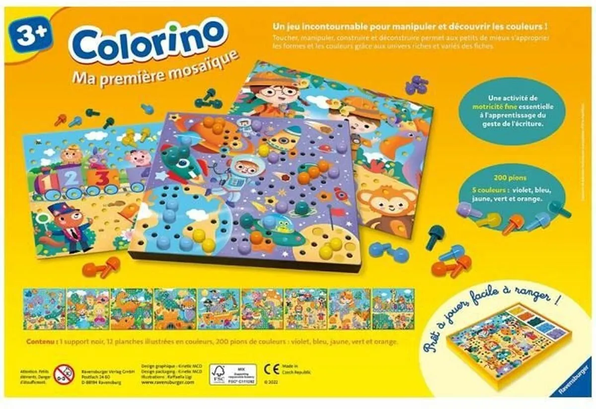 Ravensburger Colorino My First Mosaic Bordspel