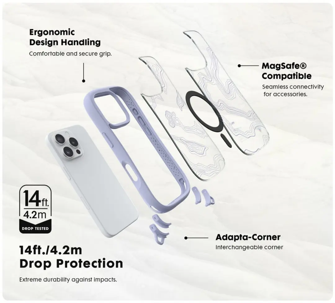 Laut Pop Adventure iPhone 16 Hoes - Spring Violet - afbeelding 6 van 6