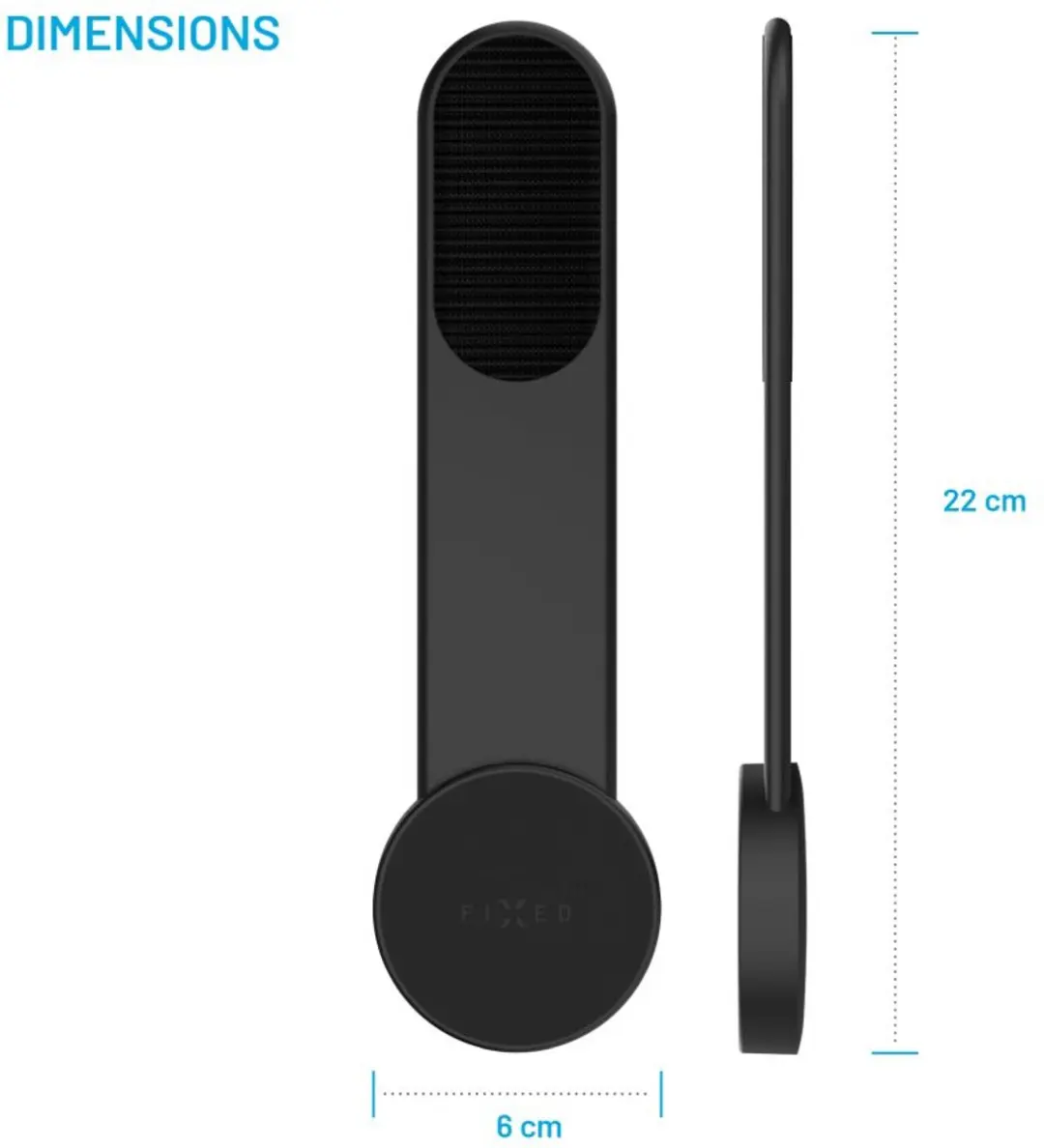 Fixed MagFloppy FIXMFP-BK MagSafe Telefoonhouder - Zwart