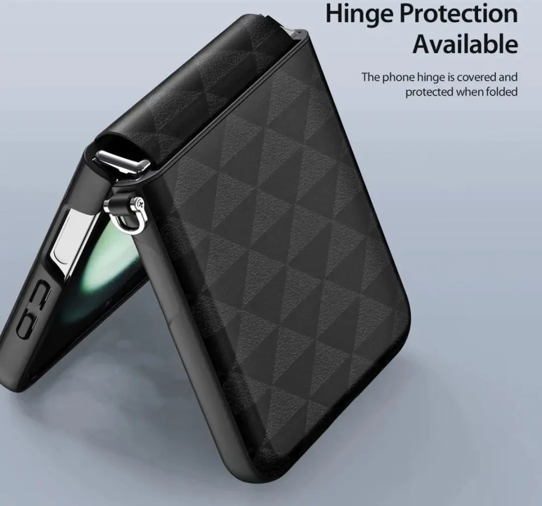 Dux Ducis Fitt Hoesje Samsung Galaxy Z Flip 6 - Zwart