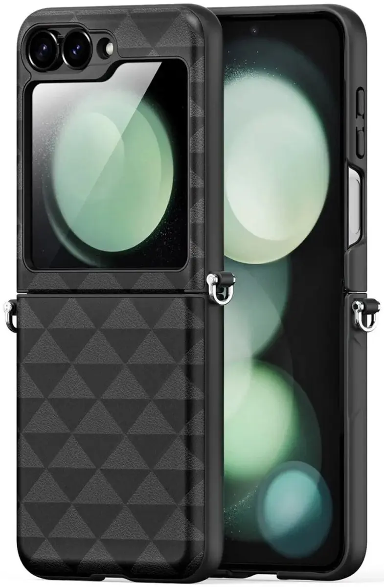 Dux Ducis Fitt Hoesje Samsung Galaxy Z Flip 6 - Zwart