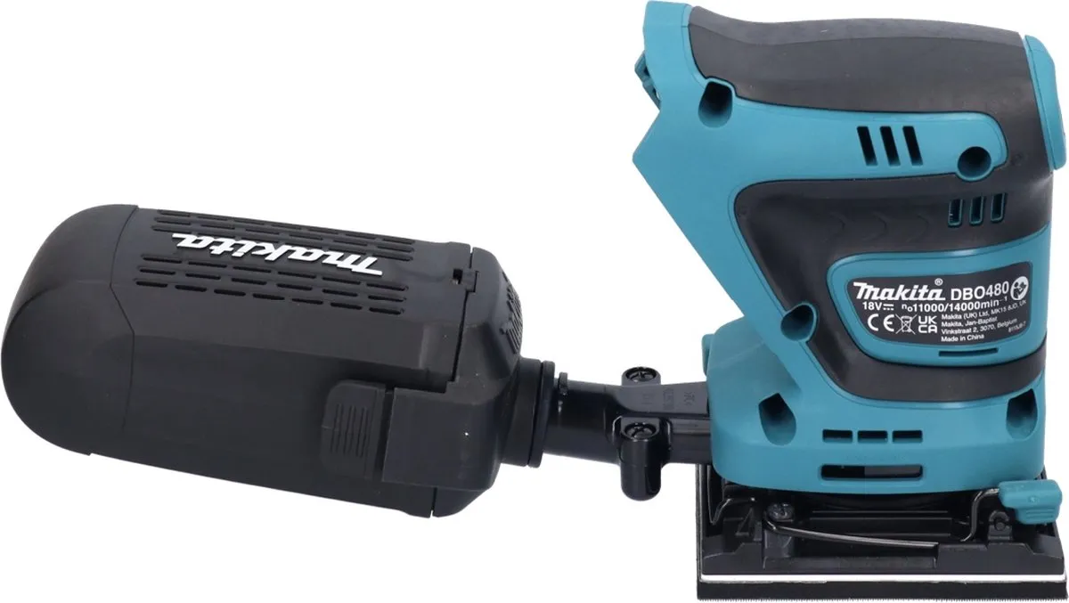Makita DBO 480 RT Accu-Schuurmachine 18V - 2x 5,0Ah Accu