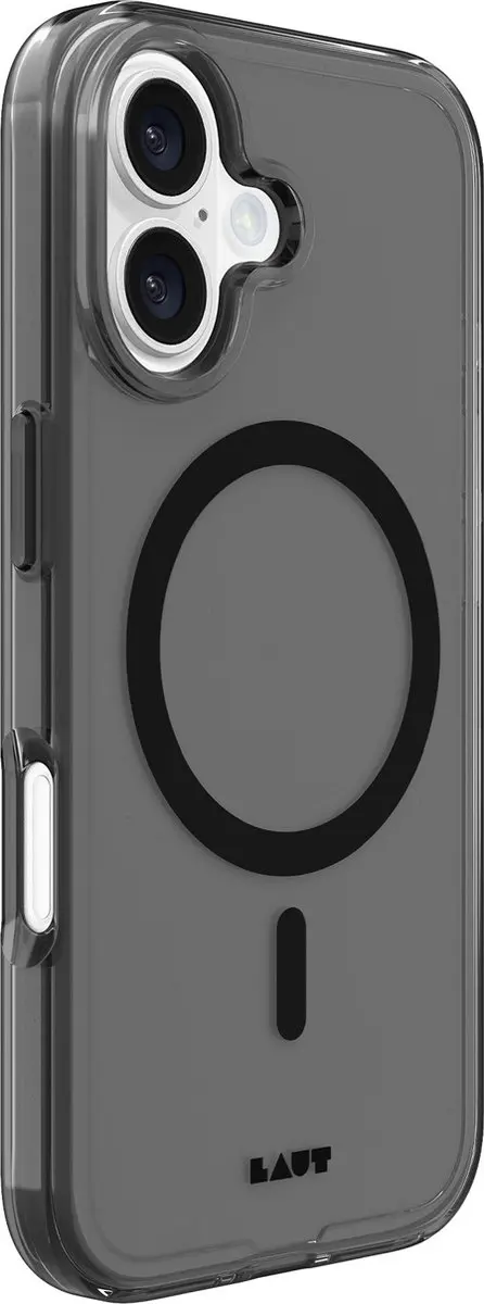 Laut Crystal-M iPhone 16 Hoesje - Transparant Zwart