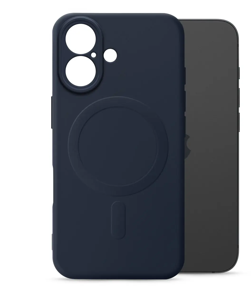 My Style iPhone 16 MagSafe Hoesje Marineblauw - MSPFMCCS0026