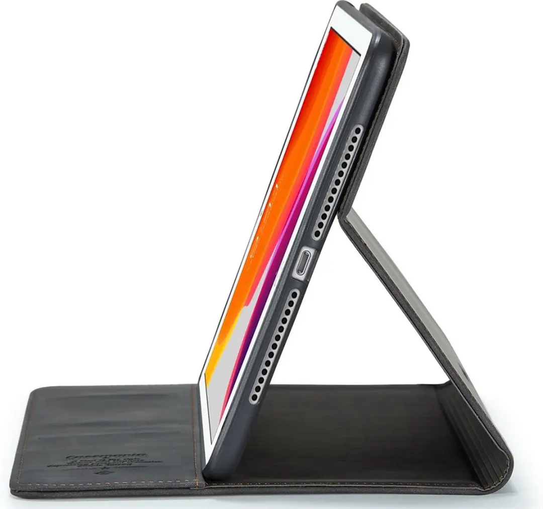 Caseme iPad Air 2 Bookcase Hoesje - Effen Zwart