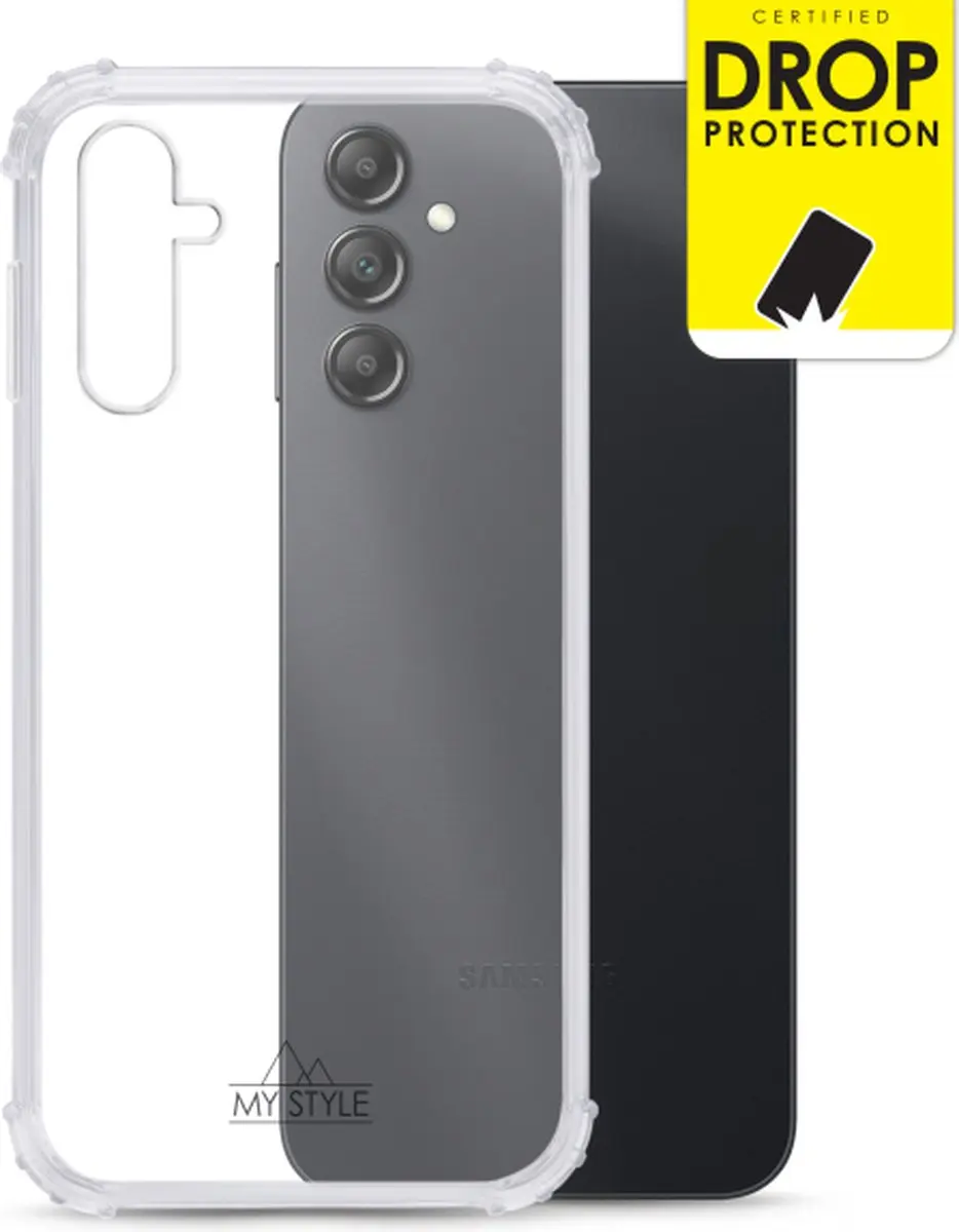 My Style Protective Flex Serie MSPFCS1098 Hoesje - Samsung Galaxy A14 - Transparant