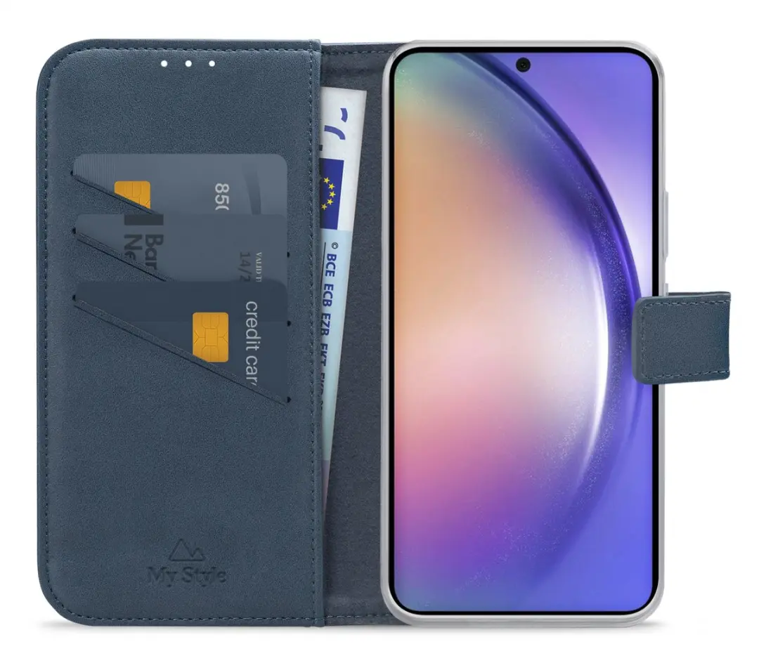My Style MSFWLT1494 Telefoonhoesje Samsung Galaxy A54 - Blauw
