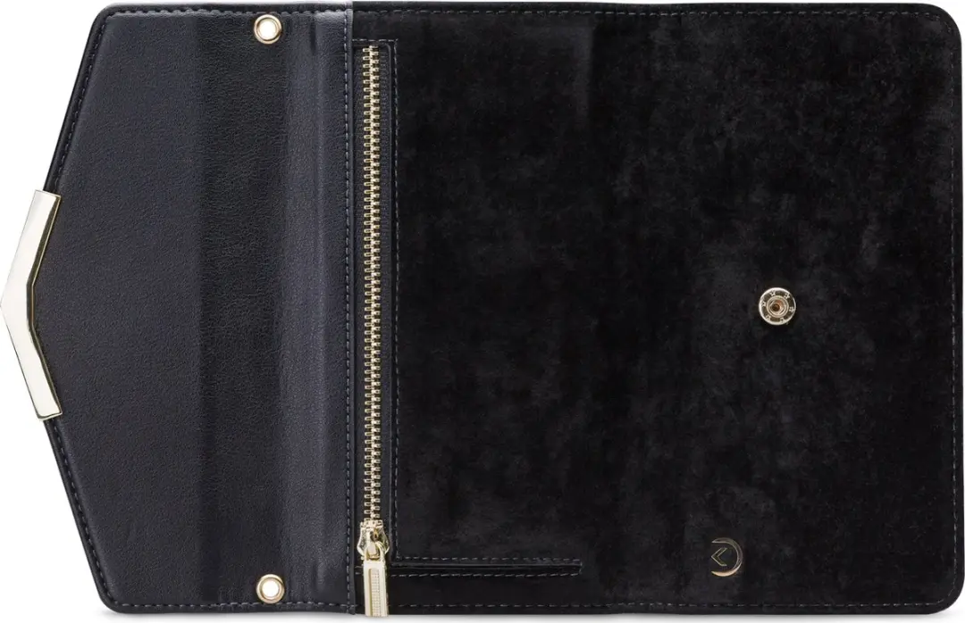 Mobilize Velvet Clutch Samsung Galaxy A31 - 4 Pasjes - Zwart