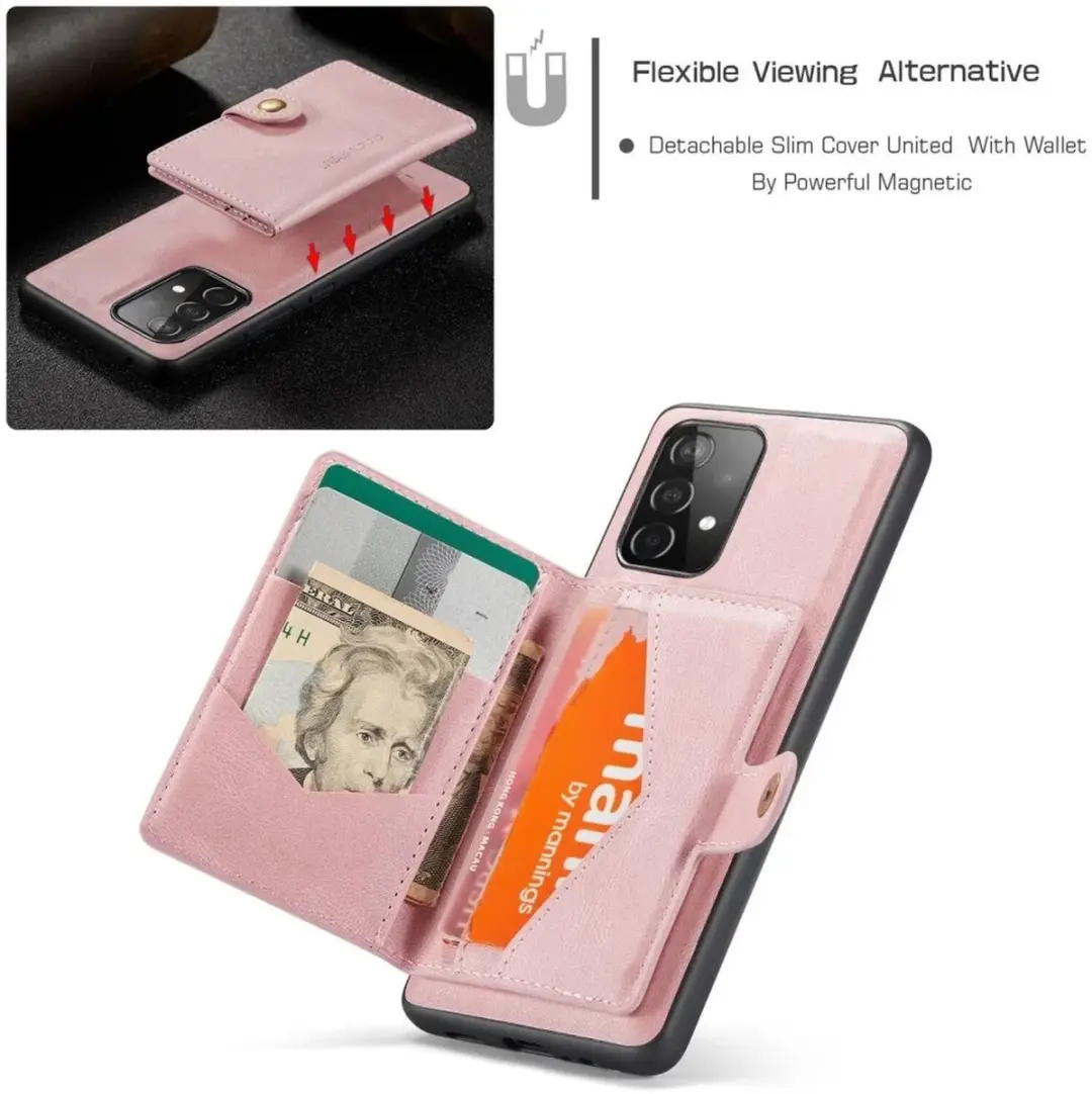 Caseme JH-01 Hoesje Samsung Galaxy A33 - Roze