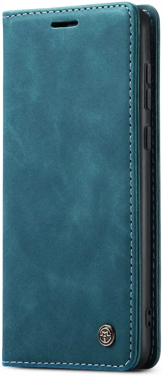 Caseme 013 Hoesje Samsung Galaxy A35 - Book Case Blauw