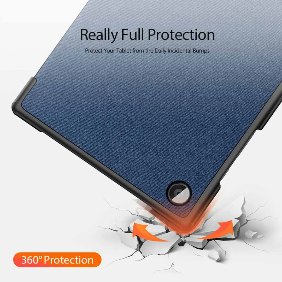 Dux Ducis Tablethoes Samsung Galaxy Tab A8 - Blauw