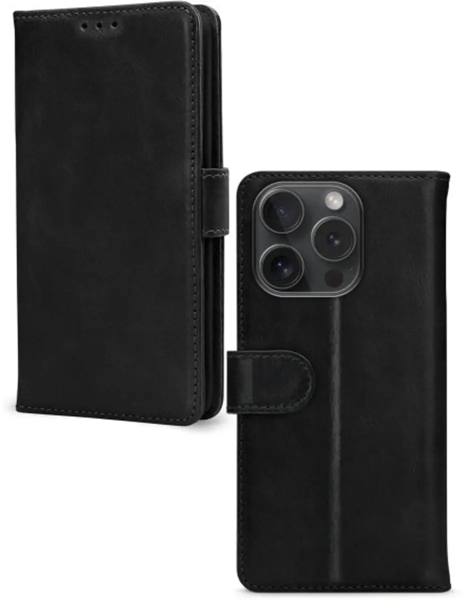 Mobilize Wallet Bookcase iPhone 15 Pro Max - Zwart