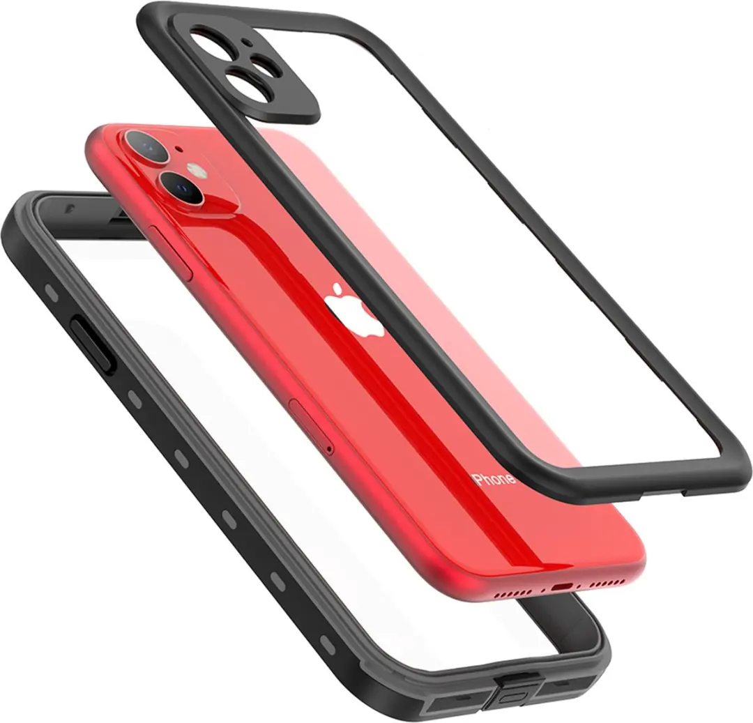 Redpepper Dot Plus iP1140329901 Hoesje - iPhone 11 - Waterdicht - Zwart