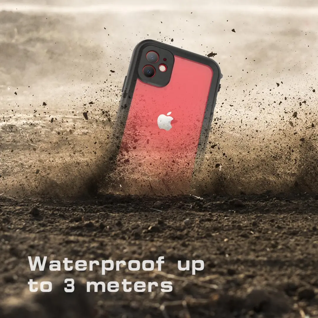 Redpepper Dot Plus iP1140329901 Hoesje - iPhone 11 - Waterdicht - Zwart