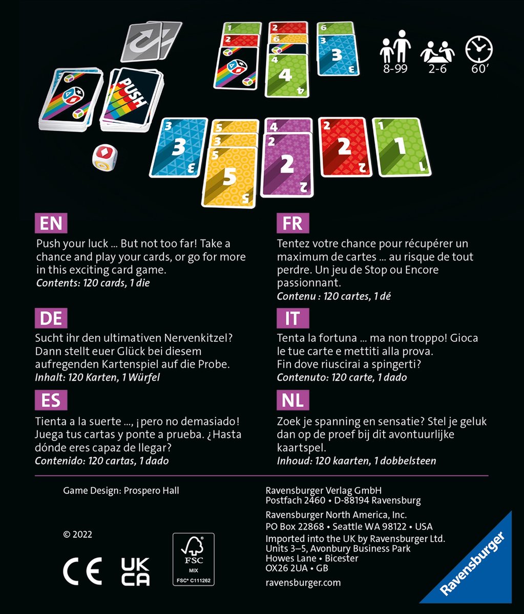 Ravensburger Push - Dobbelsteenspel