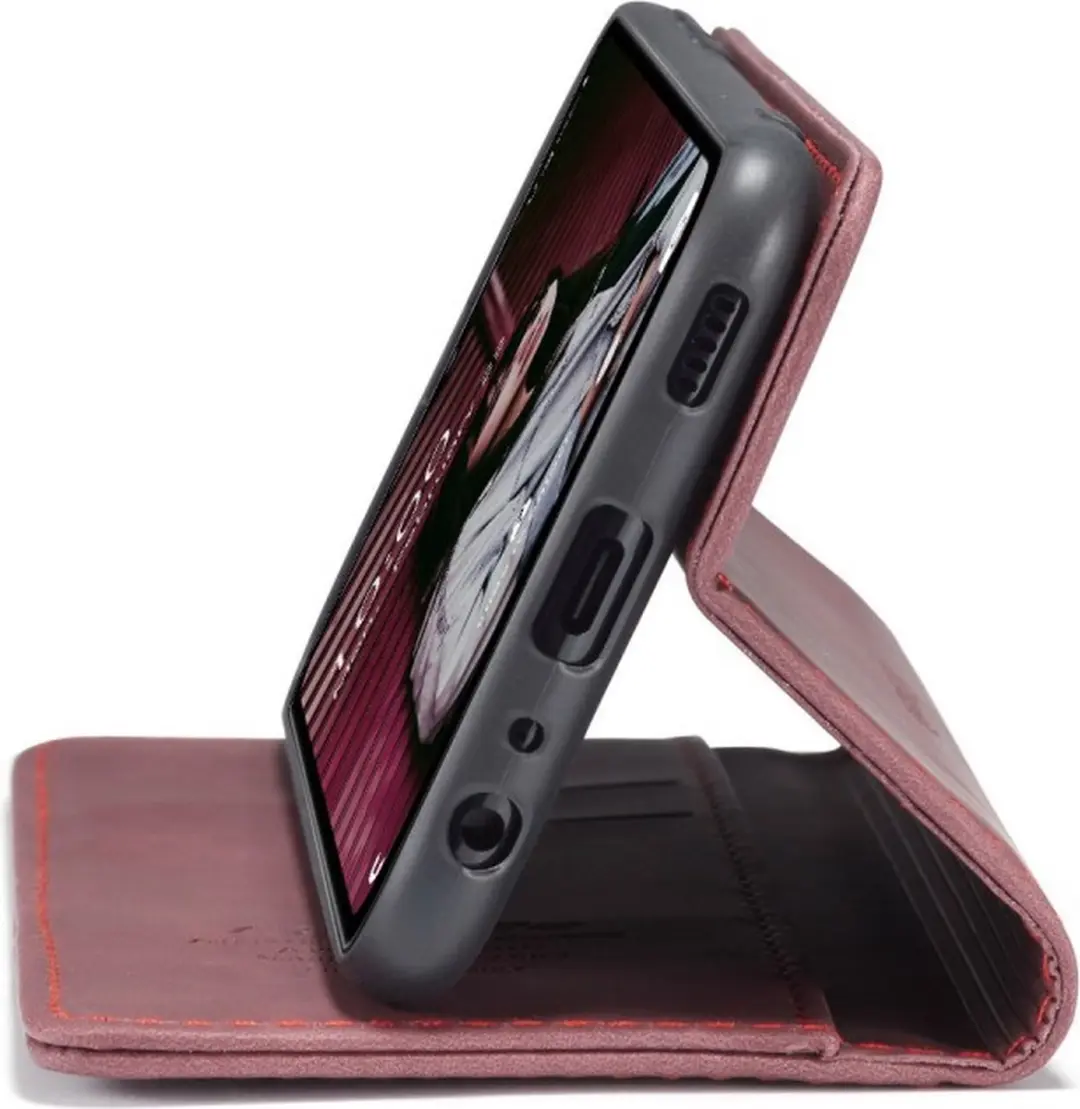 Caseme 013 Book Case Hoesje Samsung Galaxy A32 5G - Bordeaux