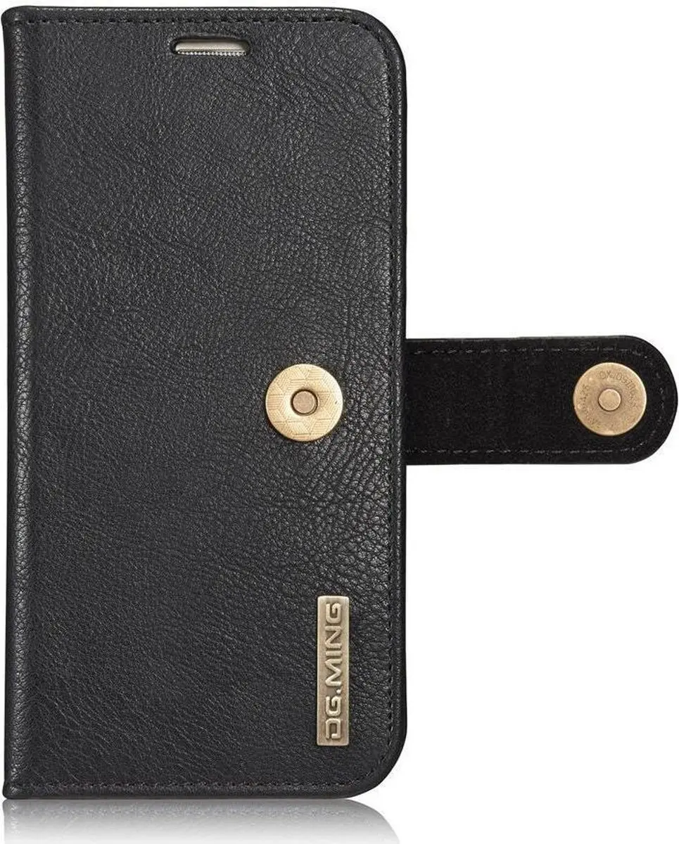 DG.MING Portemonnee Hoesje Zwart - Samsung Galaxy S7