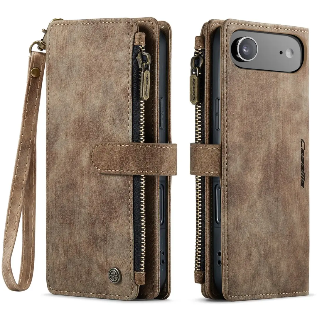 CaseMe C30 Book Case iPhone Air - Bruin