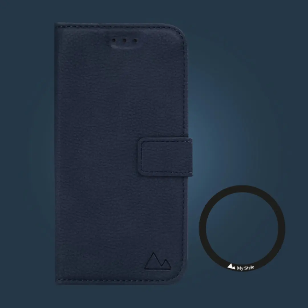 My Style Universal MagSafe Wallet - Midnight Blue - 3 Pasjes
