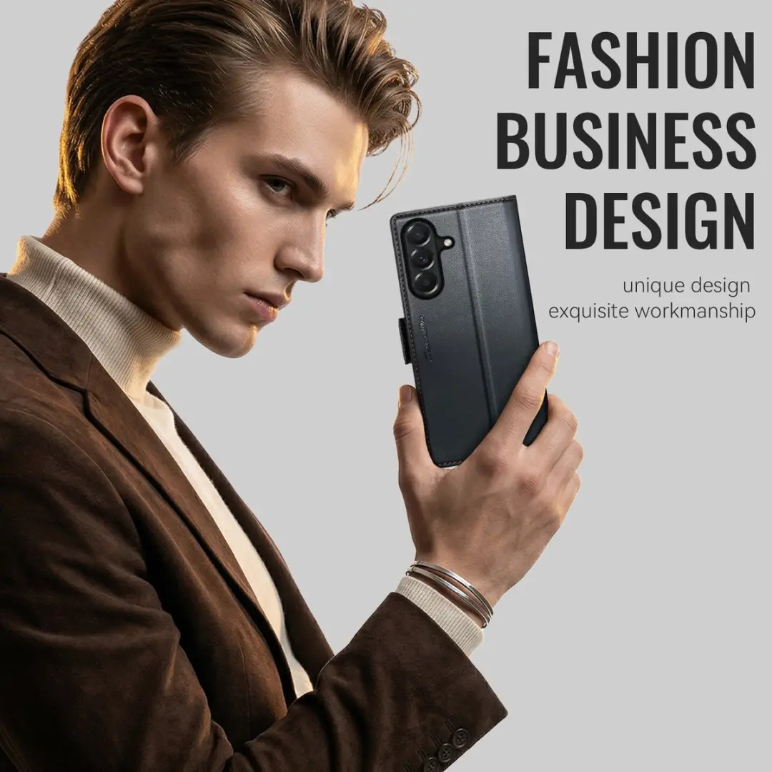 Caseme Hoesje Samsung Galaxy A27 Wallet Book 023 - Zwart