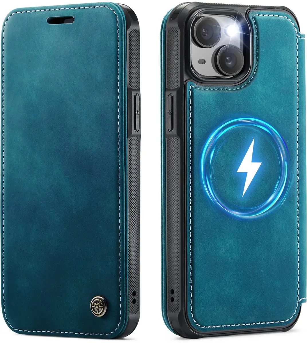 CaseMe 053 Slim Book Case iPhone 14 Hoesje