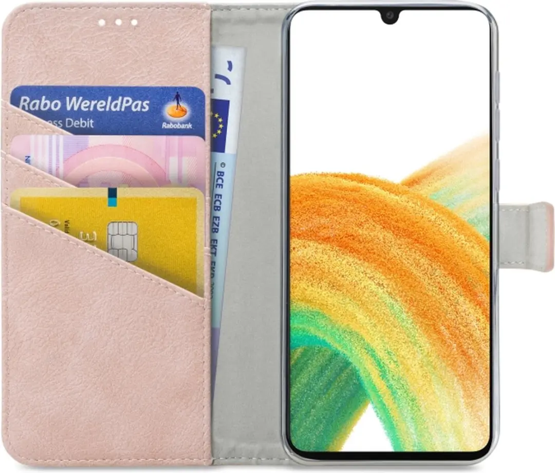 My Style MSFWLT1356 Telefoonhoesje Samsung Galaxy A33 - Roze