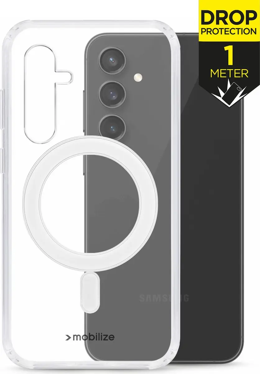 Mobilize Naked Protection MOB-NPCMSC-GALS23FE5G Hoesje - Samsung Galaxy S23 FE - Transparant