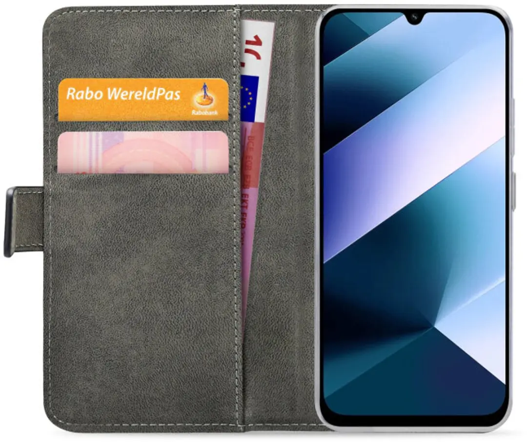 Mobilize Classic Gelly Wallet Bookcase POCO C85 - Pasjeshouder - Zwart